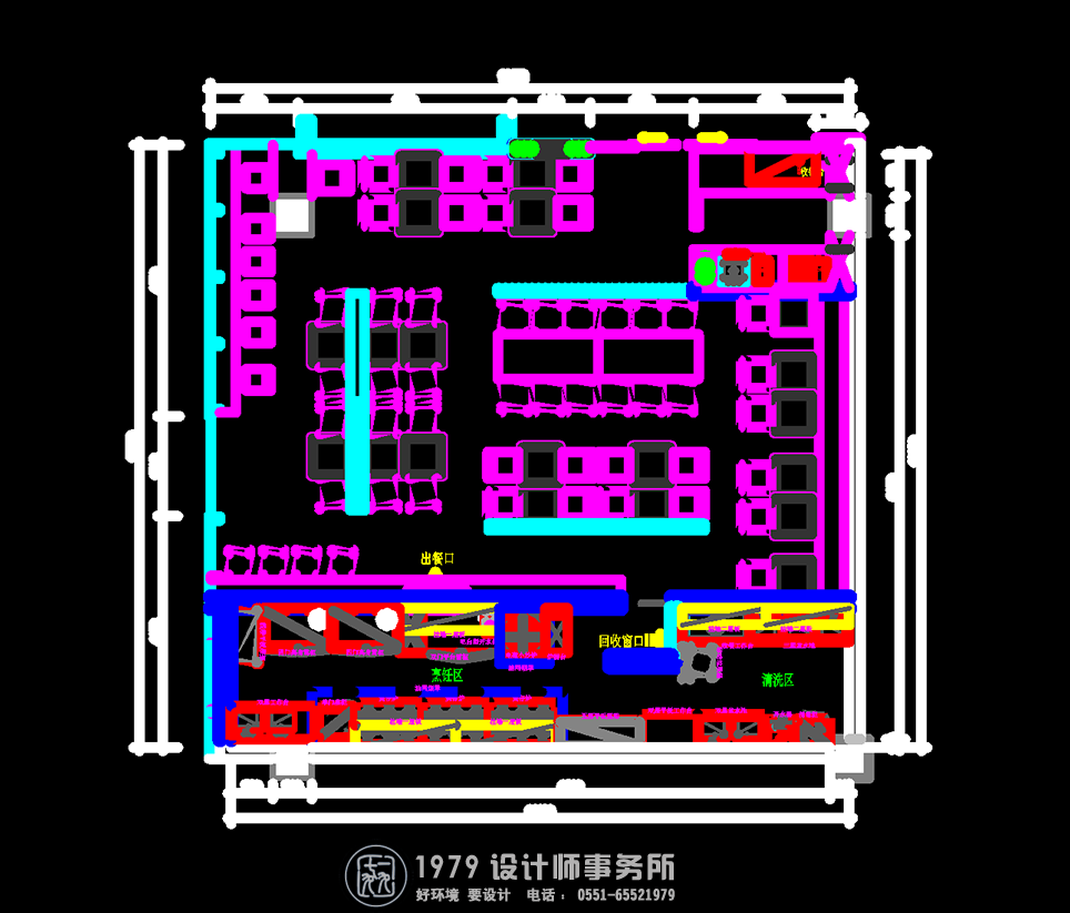 稻谷滿倉餐飲店平面圖